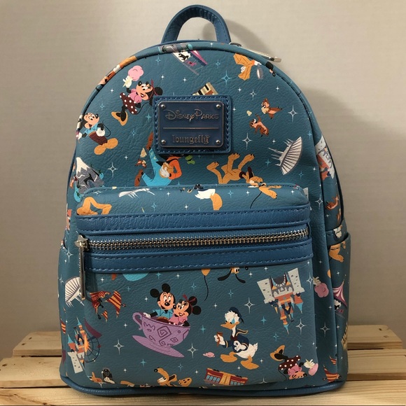 mickey mouse and friends mini backpack by loungefly